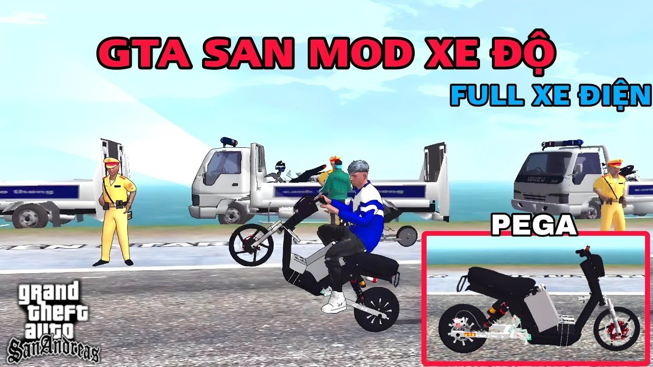 🔥GTA San Mod Xe Điện Độ Dành Cho Android/IOS