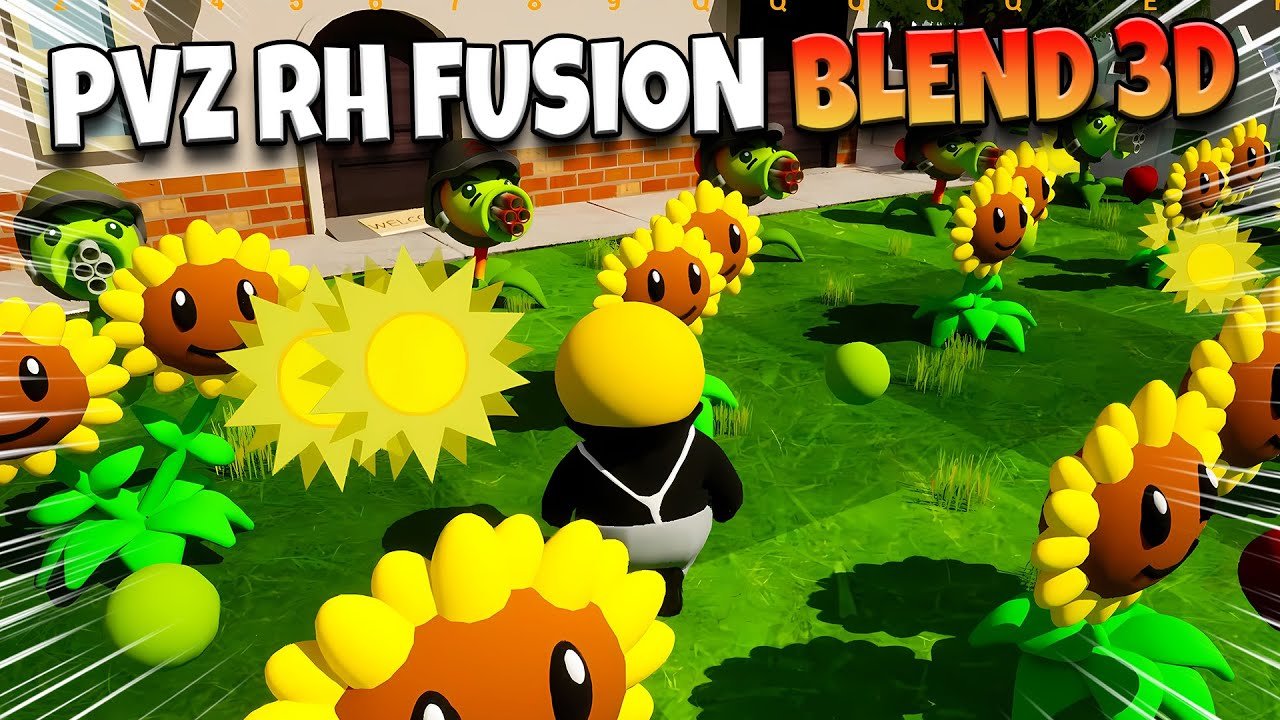 Plants vs Zombies RH Fusion 3D | PVZ RH Fusion 3D